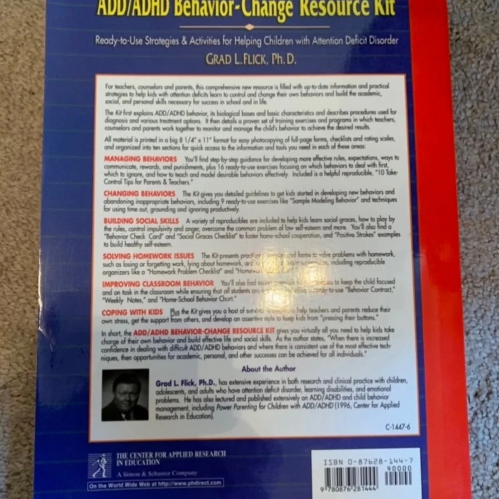 ADD/ADHD Behavior Change Resource Kit Book! New! Ready to use strategies! - Picture 11 of 12
